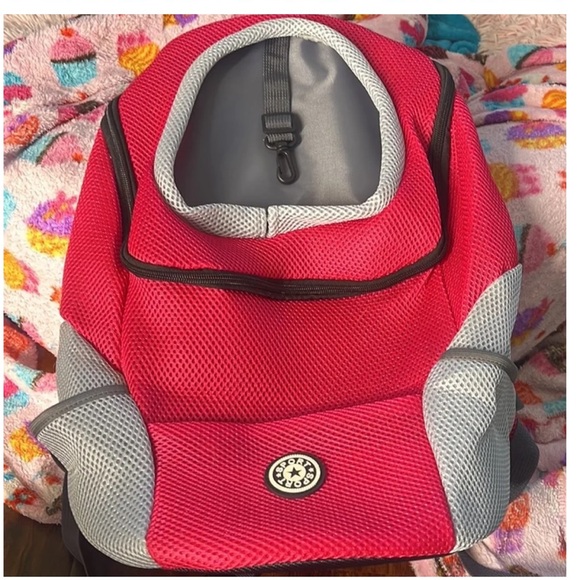 Mesh dog carrier backpack - Picture 5 of 8